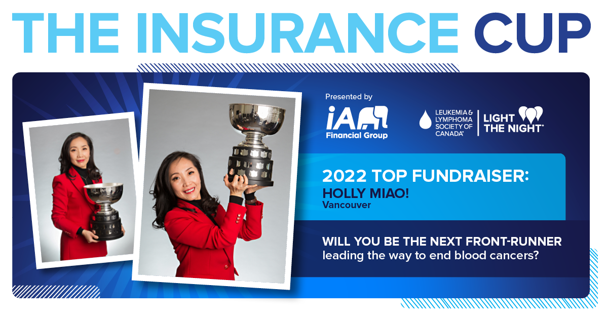 2022 top fundraiser Holly Miao