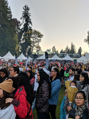 In 2018, I attended the Light The Night event in Vancouver at Stanley Park. Since the pandemic, participants of Light The Night have embraced a digital version of the event with this year's celebration happening on October 22 at 7pm ET at lightthenight.ca. All are welcome to tune in.