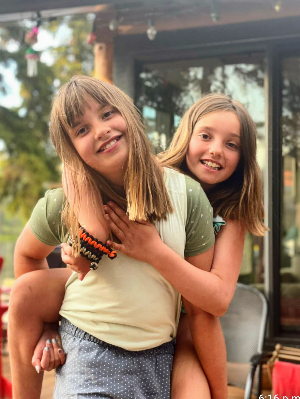 Rachel and Her Sister-Donor:  4 Years On!